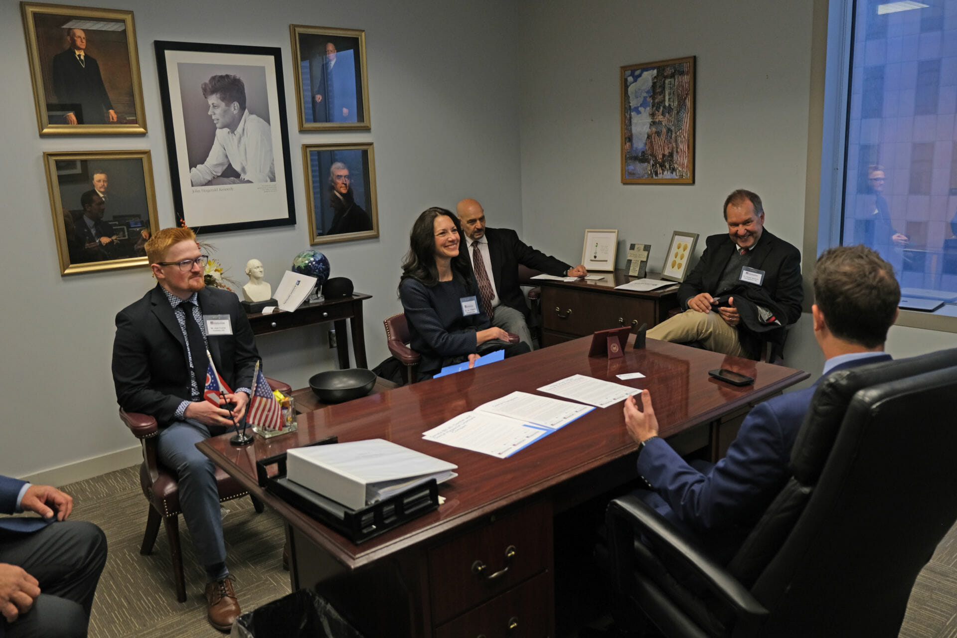 2023 ODA Day at the Statehouse meeting with Rep. Santucci